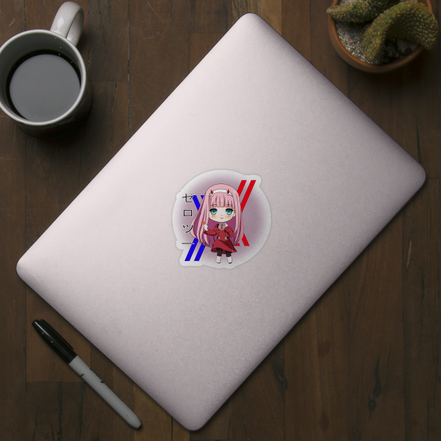 kawaii zero two by KM Design